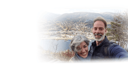 Dr. Claire Sira and Tom Hudock