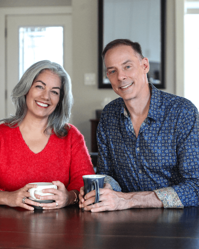 Dr. Claire Sira and Tom Hudock