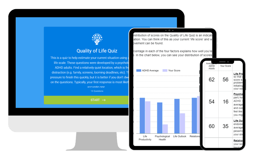 The ADHD quality of life quiz